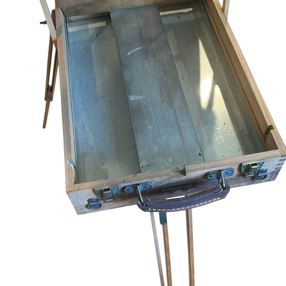 Antique Wooden Artist French Easel - Picture 5 of 9